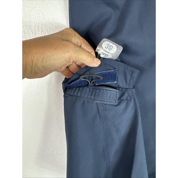 Quiksilver Men's 38 Cargo Boardshort Navy NWT Inseam 9.75" - Picture 5 of 10